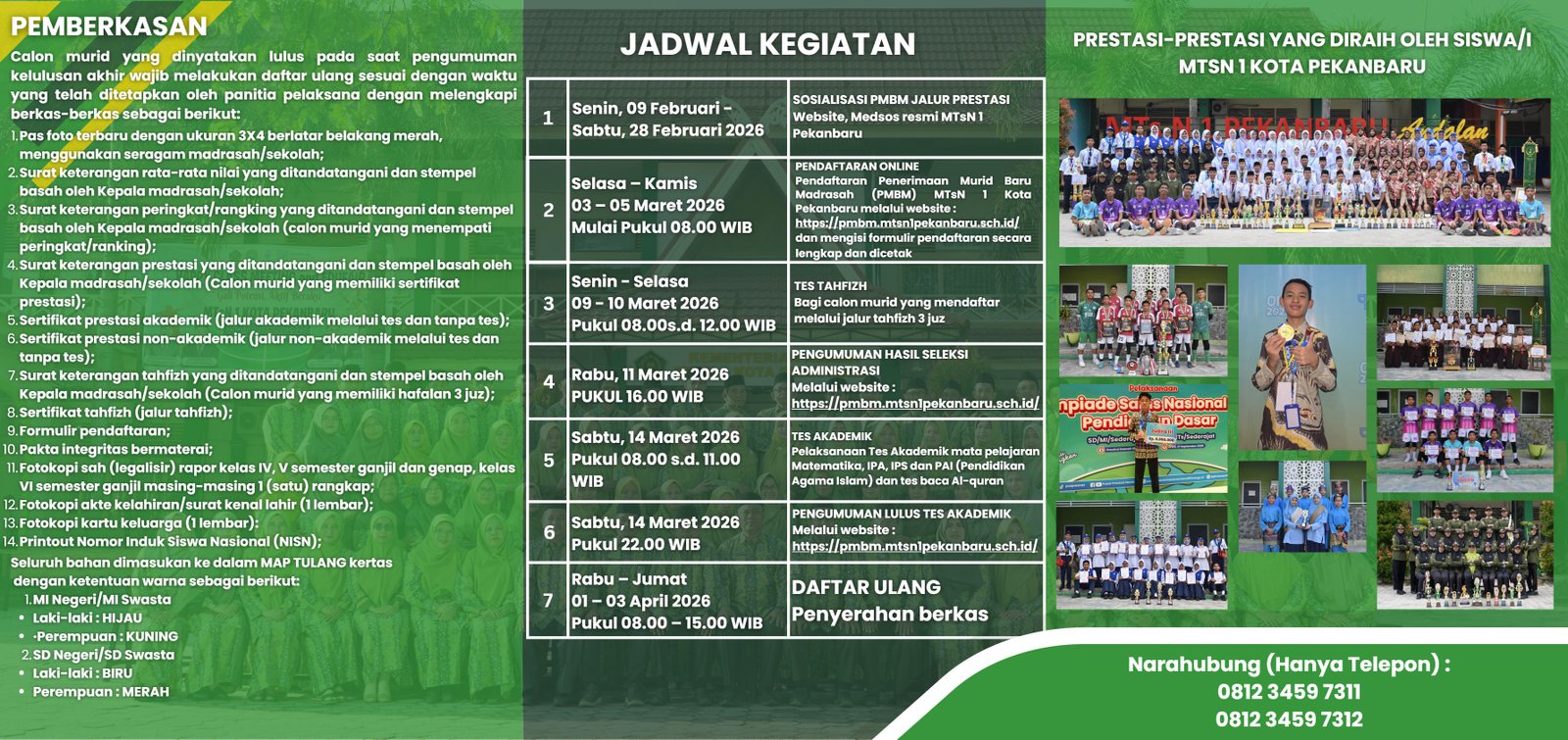 Brosur PMBM MTsN 1 Kota Pekanbaru 2026 - 3